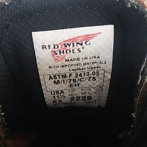 Steel toe work boots